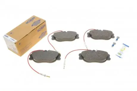 Колодки тормозные ICER 141046-700