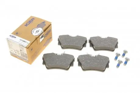 Колодки тормозные ICER 141351-700