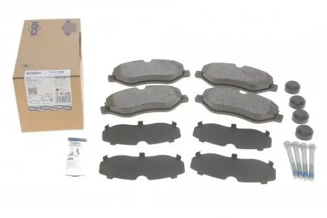 Колодки гальмівні передні ICER 141786