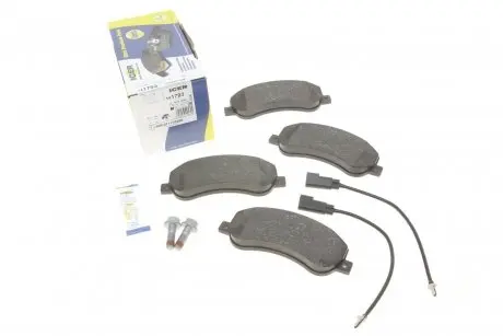 Колодки тормозные ICER 141793