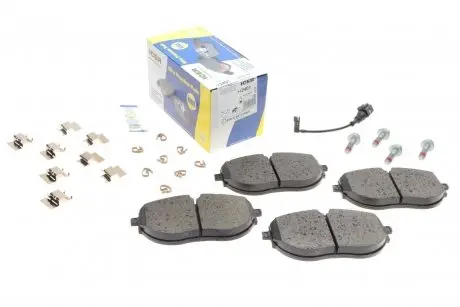 Тормозные колодки передние VW T6 15- (з датчиком) ICER 142401