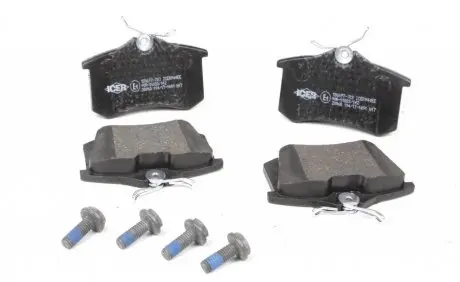 Тормозные колодки задние ICER 180697-703