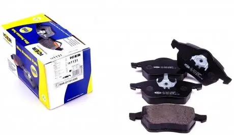 Колодки тормозные передние ICER 181131