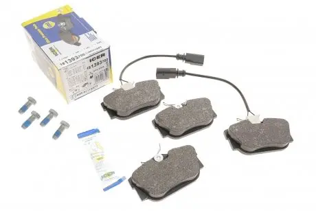 Колодки тормозные ICER 181393-700