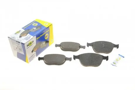 Колодки тормозные передние ICER 181537