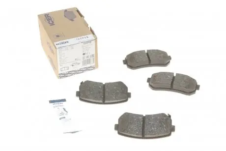 Колодки тормозные ICER 181712