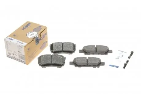 Колодки тормозные ICER 181746