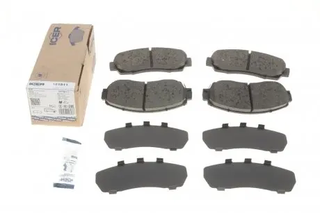 Колодки тормозные ICER 181811