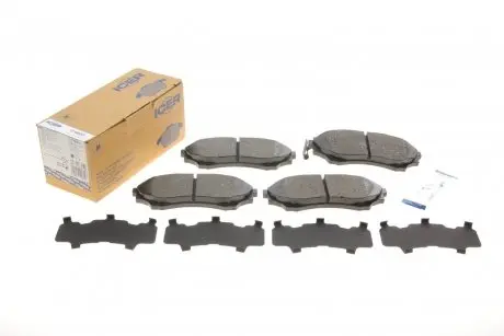 Тормозные колодки передние Ford Ranger 99-12 ICER 181822