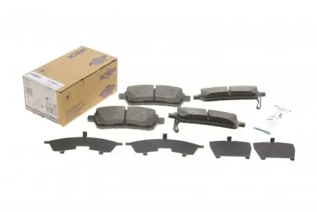 Тормозные колодки передние Mazda 2 III 07-15/Subaru Justy 07-/Suzuki Swift 10- ICER 181881-200