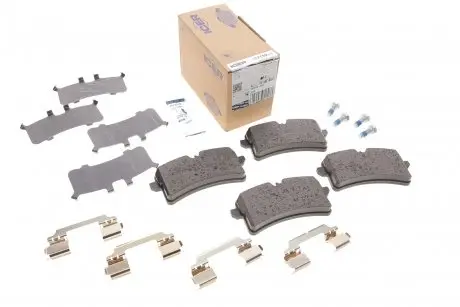 Тормозные колодки задние Porsche Macan 14- (c аксессуарами) ICER 182159-204