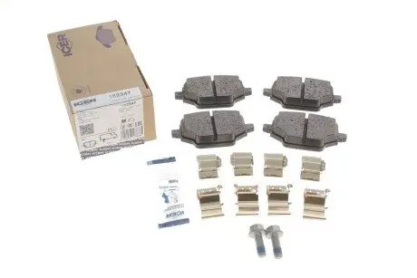 Тормозные колодки задние Opel Combo 18-/Citroen Berlingo/Peugeot Partner 18- (TRW) ICER 182347