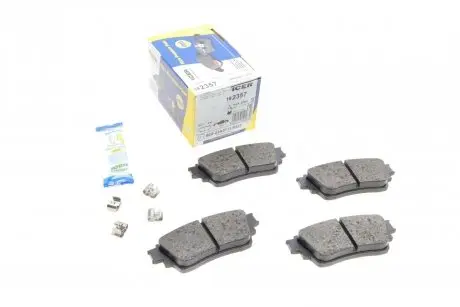 Колодки гальмівні (задні) Mitsubishi Eclipse Cross 17-/Outlander III (Advics) ICER 182357