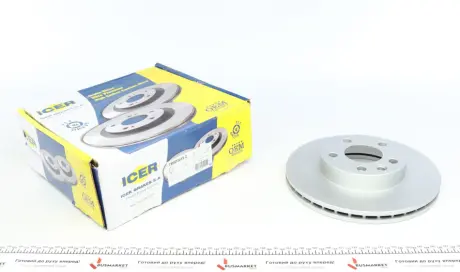 Диск тормозной ICER 78BD3015-2