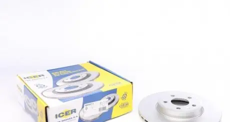Диск тормозной ICER 78BD6077-2