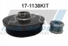 Шків колінчастого валу + шків генератора BMW 5 (F10) 10-11 N57 D30 IJS GROUP 17-1138KIT (фото 1)