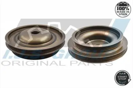 Шків колінвалу Renault Kangoo 1.2 97- (3PK/4PK) IJS GROUP 17-1203