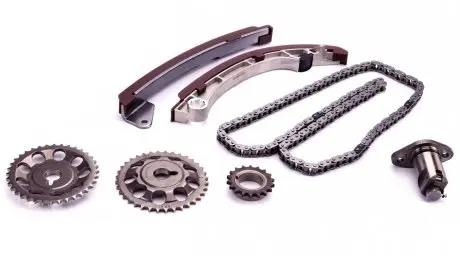 Комплект цепи ГРМ Toyota Avensis/Corolla 1.4-1.8 00-08 (цепь, натяжитель, шестерня) IJS GROUP 40-1013FK