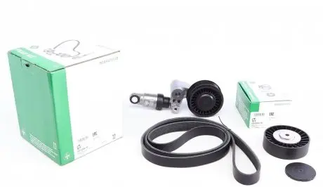Комплект ремня генератора VW LT 2.5 TDI 96-06 (6PK1718) INA 529 0244 10