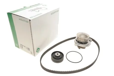 Комплект ГРМ (ремень, ролики, помпа) INA 530 0151 30