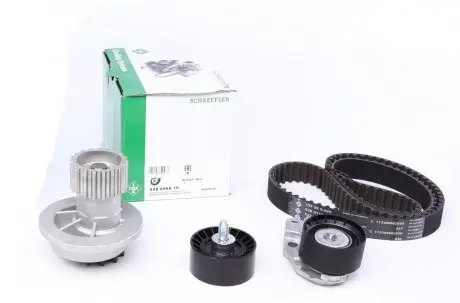 Комплект ГРМ с водяным насосом 1.6 16V INA 530 0332 30