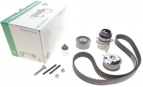 Комплект ГРМ с помпой INA 530040530