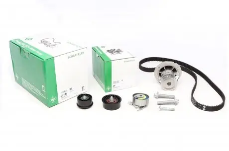 Комплект ГРМ с помпой INA 530044130