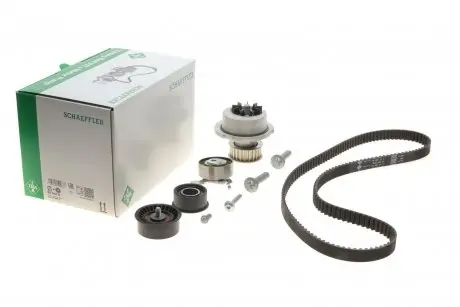 Комплект ГРМ с помпой INA 530044330