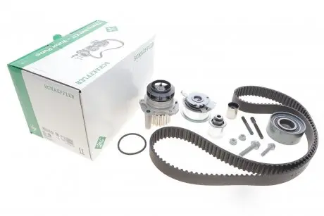 Ременной комплект грм с помпой INA 530050330