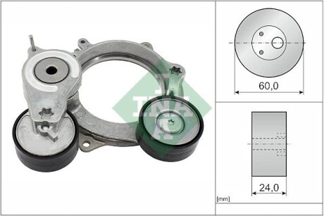 Натяжник ременя генератора Audi A6/A7/A8/Q7/Q8 3.0 TDI 17- INA 534 0718 10 (фото 1)