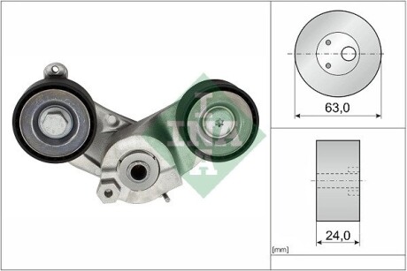 Натяжник ременя генератора Audi A6/A7/A8/Q8 3.0TFSI 17- INA 534 0933 10 (фото 1)