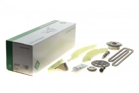 Комплект ланцюга ГРМ Citroen C4/C5/DS3/Peugeot 207/208/3008/308/508/5008 1.6 THP 06- INA 559 0192 30