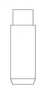 Направляюча клапана IN/EX OM611/612 (37.5x7.015x12.58) INTERVALVES 8161.604