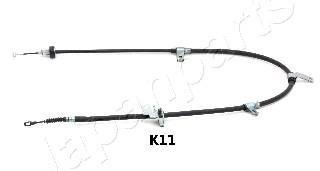 KIA трос ручника левый Picanto 04- (диск.) Japanparts BC-K11