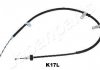 KIA трос ручника левый (барабан!) Picanto 04- (без ABS) Japanparts BC-K17L (фото 1)