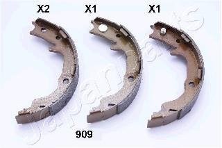 К-т колодок стояночного тормоза ASX, Lancer 08-, Outlander 06- Japanparts GF-909AF