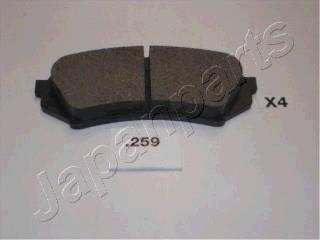 Тормозные колодки задние Land Cruiser 98- Japanparts PP-259AF (фото 1)