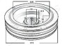 Шкив к-вала mitsubishi pagero 2.5td Japanparts PU-500 (фото 4)