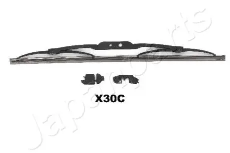 Щетка стеклоочистителя 1х300 (крючек) ford fusion -12, mitsubishi colt -12, nissan micra -10 Japanparts SS-X30C