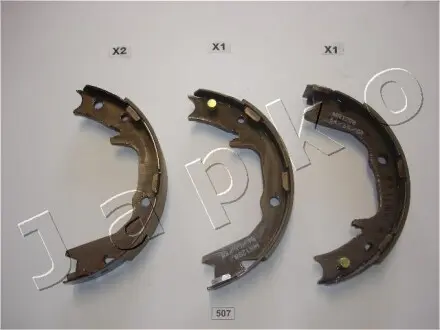 - Гальмівні колодки до барабанів JAPKO 55507