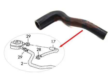 Патрубок на масляний теплообмінник T4 (2.4 D, 2.5 TDI) JP GROUP 1114302800