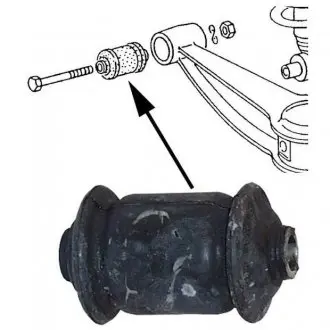 Подвеска, рычаг независимой подвески колеса JP GROUP 1140205300