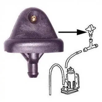 Форсунка омывателя LT/T3/Golf II JP GROUP 1198700100