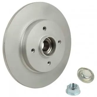 Тормозной диск зад. Berlingo/Partner 08- (c подшипникoм) JP GROUP 4163201700