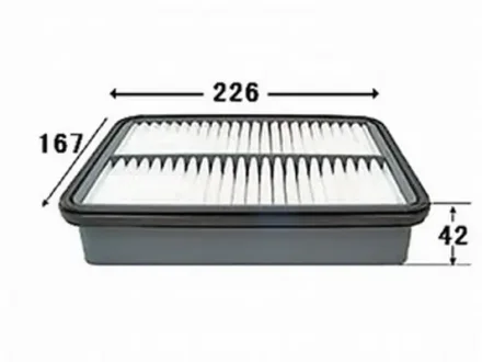 Фильтр воздушный двигателя JS ASAKASHI A176J
