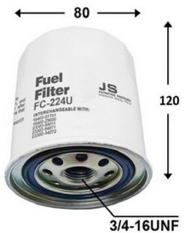 Фильтр топливный в сборе JS ASAKASHI FC224J