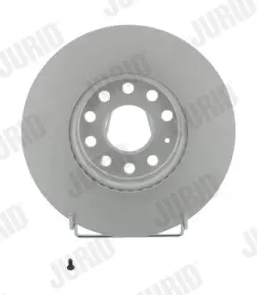 Диск тормозной seat toledo, skoda yeti, vw golf vi передн. вент. Jurid 562235JC