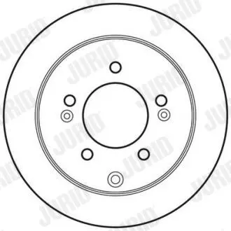 Тормозной диск Jurid 562686JC