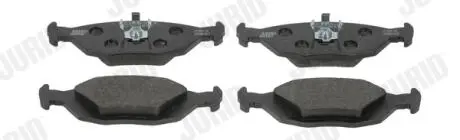 VOLVO Колодки тормозные задние 440 9/88- 460 2/90- 480 9/87 900 8/8 Jurid 571428J