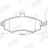 HYUNDAI Колодки тормозные передние Elantra 00-, Matrix 01- Jurid 572513J (фото 2)